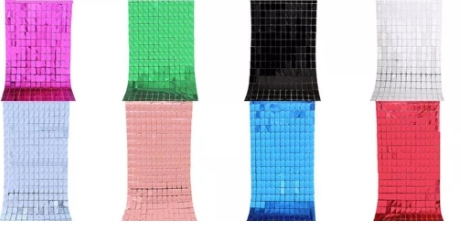 cortinas de cumpleaños y fiestas