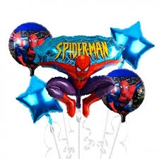 bouquet de globos hombre araña-spiderman