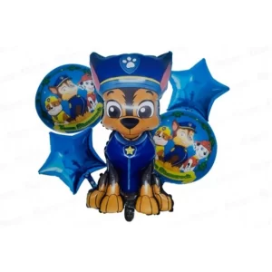 bouque de globos paw patrol chase