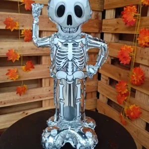 Globo Metalizado Calavera 64cm